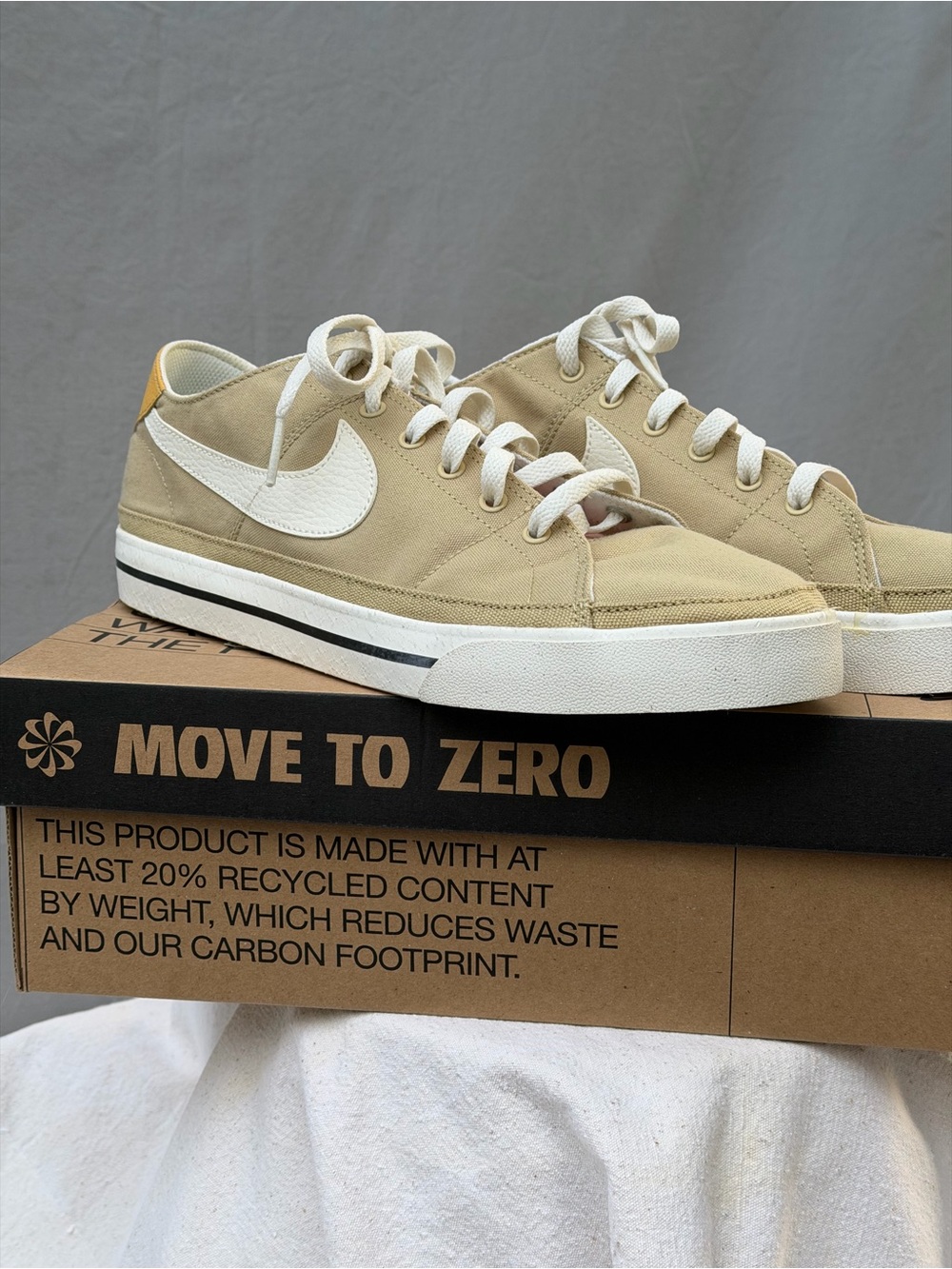 Nike Men’s Court Legacy Canvas Next Nature - ‘Wheat Grass Sail’